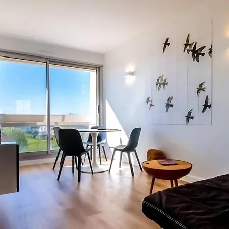 Vue Exceptionnelle Entre Mer Et Golf Appartement Biarritz